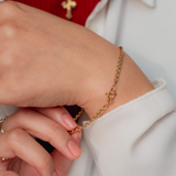 Wheat Chain (7in, 14kt) Bracelet