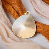 RESERVED for E | Engine Turn Taurus Zodiac (18kt) Charm