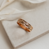 Victorian Leaf Baby (10kt) Ring