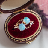 Opal Toi et Moi (9kt) Ring - Fated Threads