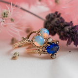 Opal Toi et Moi (9kt) Ring - Fated Threads
