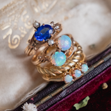 Opal Toi et Moi (9kt) Ring - Fated Threads