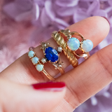 Opal Toi et Moi (9kt) Ring - Fated Threads