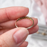 RESERVED FOR B | Art Deco Single Cut Diamond (14kt) Ring