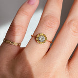 RESERVED FOR I | Buttercup Old cut Diamond (14kt) Ring