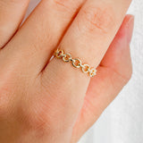 The Round Link (14kt) Ring