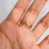 The Round Link (14kt) Ring