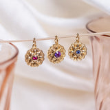 Cobalt Blue Spinel New Beginnings Mooncake Charm