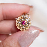 Ruby New Beginnings Mooncake Charm (Sample Sale)