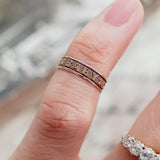 'Baby' with Eternity Pattern (10kt) Baby Ring