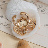Cancer 'Crab' Zodiac (9kt) Charm