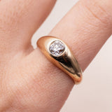 0.50ct Old Cut Diamond JR Woods and Sons (14kt) Ring