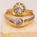 0.50ct Old Cut Diamond JR Woods and Sons (14kt) Ring