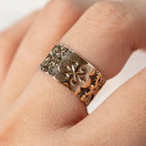 RESERVED FOR M | Puffy Victorian Cigar (10kt) Ring