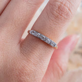 RESERVED FOR I | Old Cut Diamond (18kt) Band