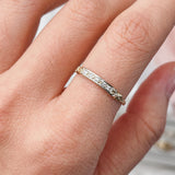 RESERVED FOR B | Art Deco Single Cut Diamond (14kt) Ring