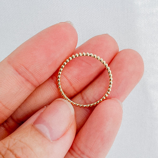 Dainty Bubble (14kt) Ring