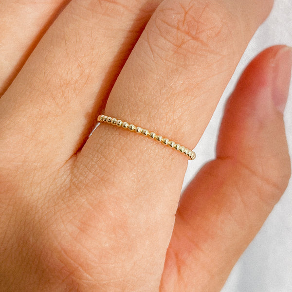 Dainty Bubble (14kt) Ring